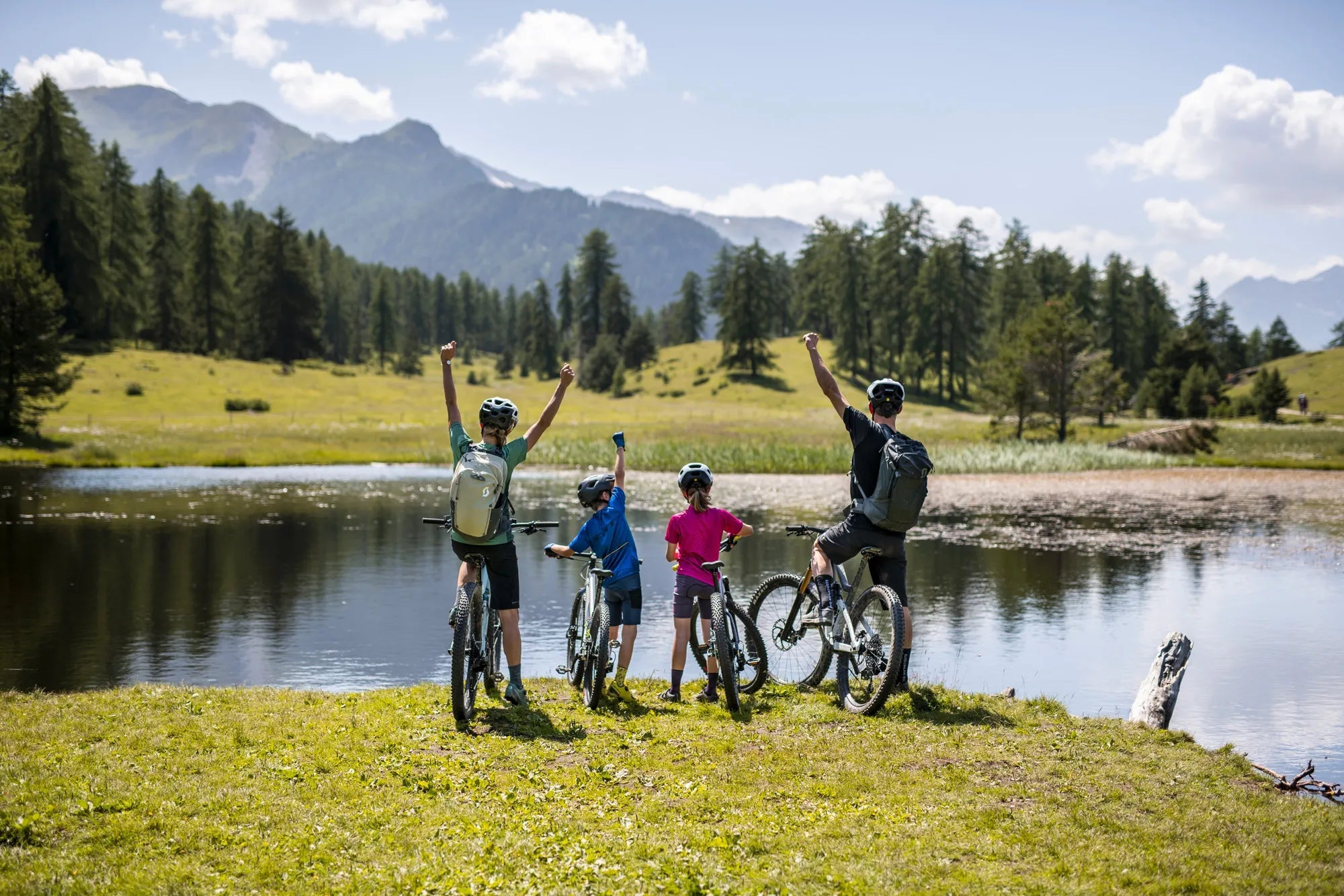 Vacances en vélo en shops famille