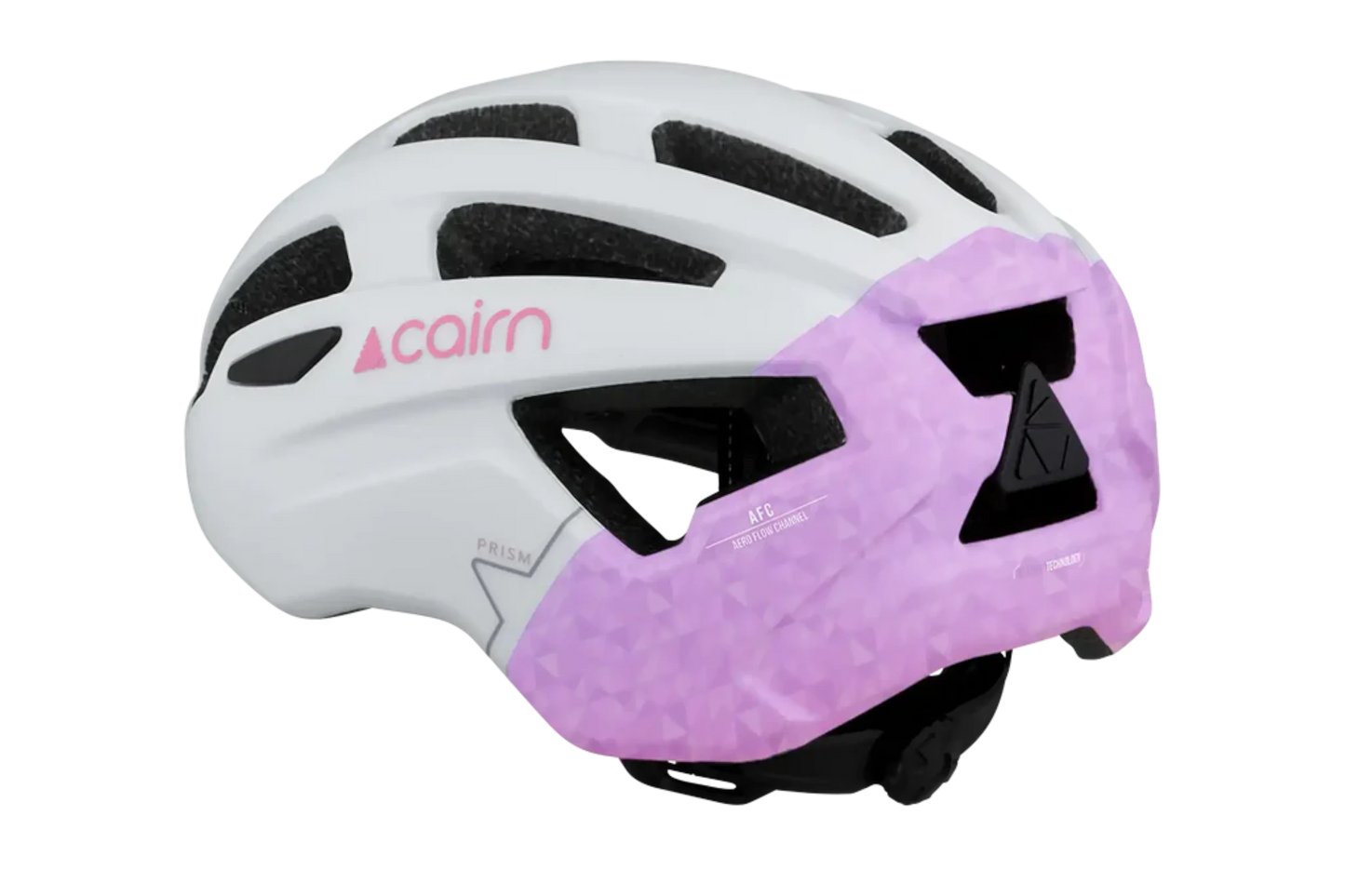 Casque junior Cairn Prism II J Mat White Facet - S
