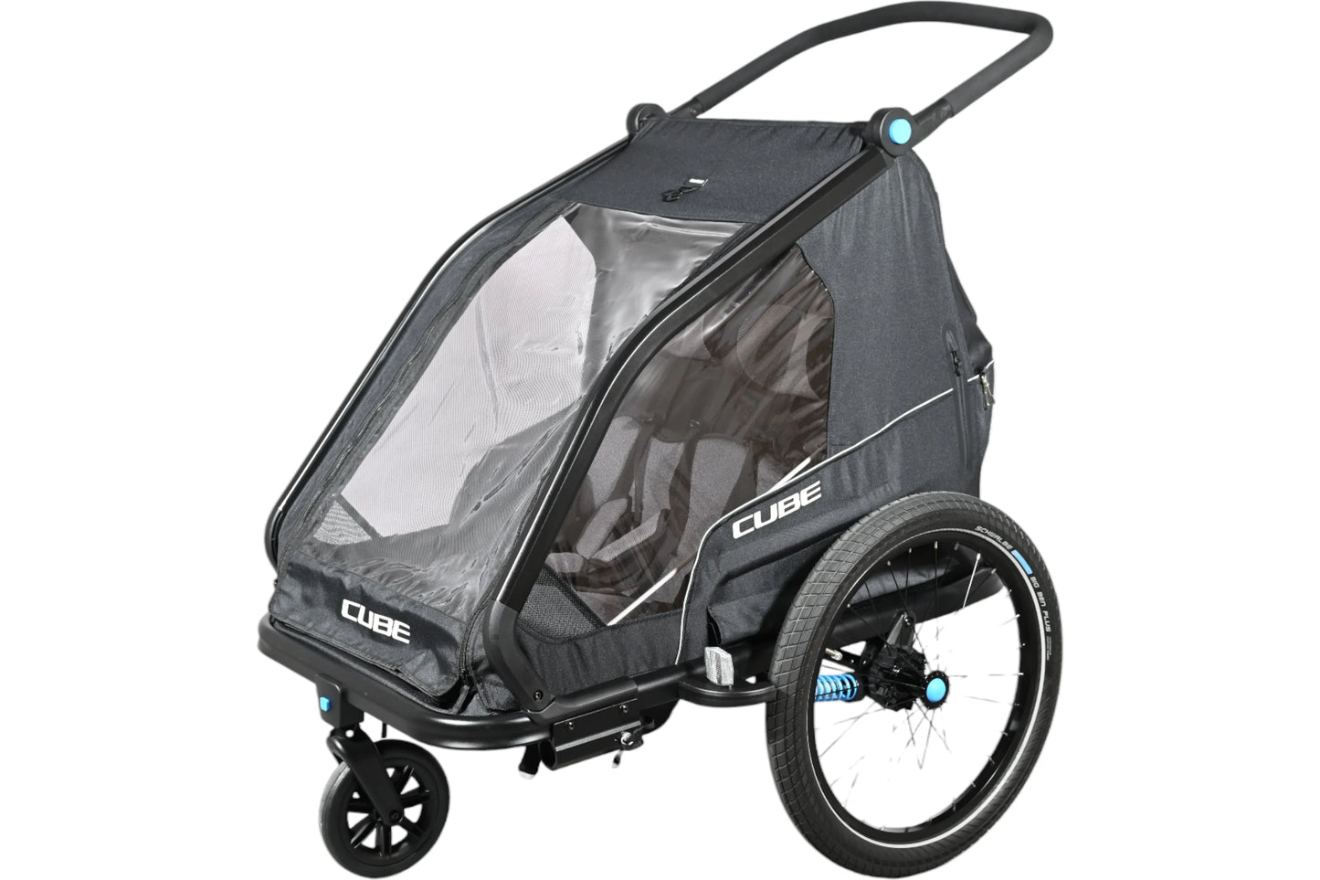 Remorque Vélo Cube Kids Trailer 2 | 2 Places
