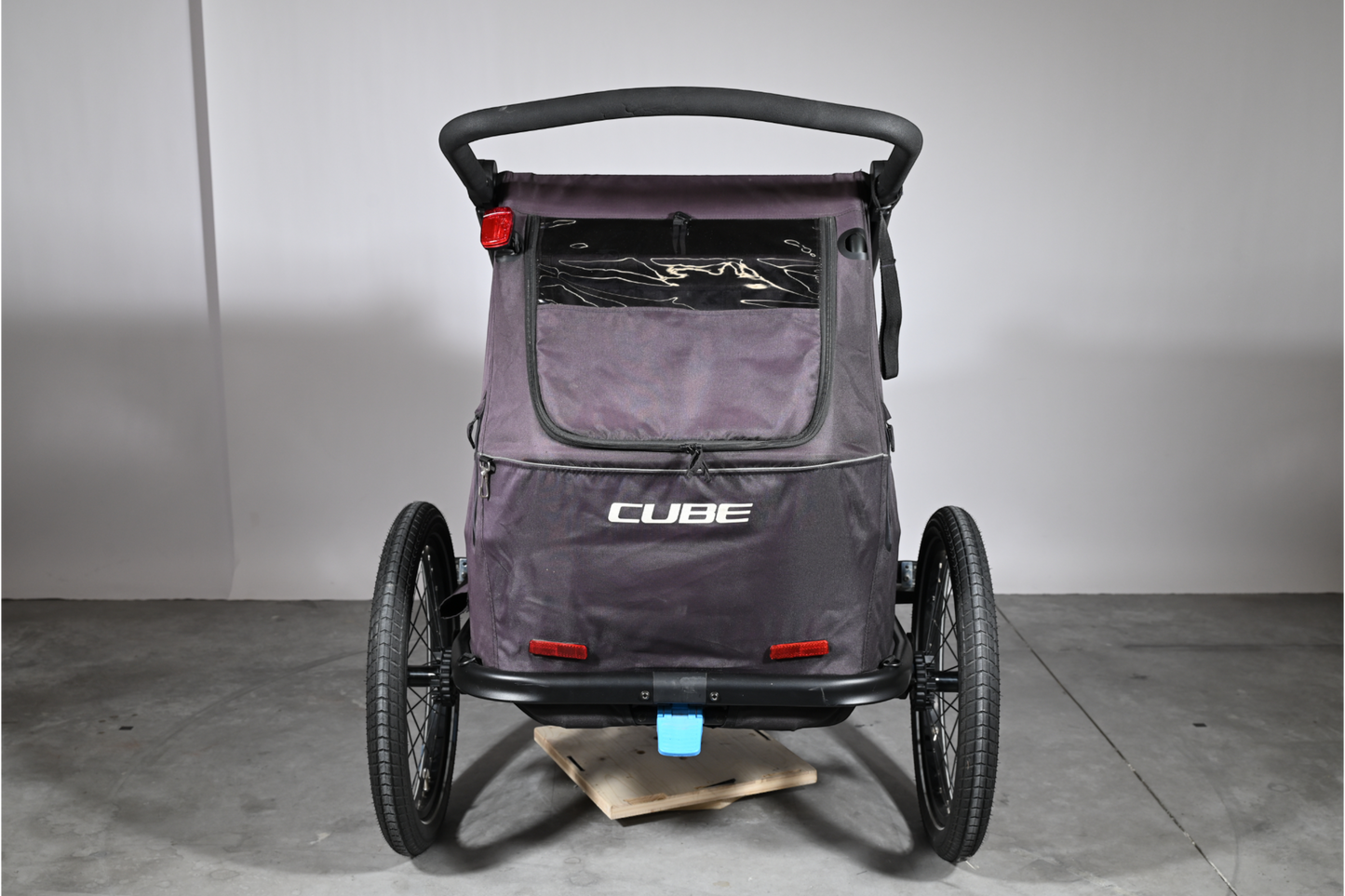 Remorque Vélo Cube Double CMPT | 2 Places