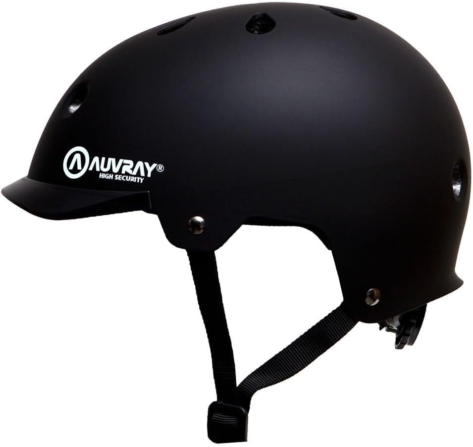 Casque Auvray Velo Urban Noir - L - Loop Sports