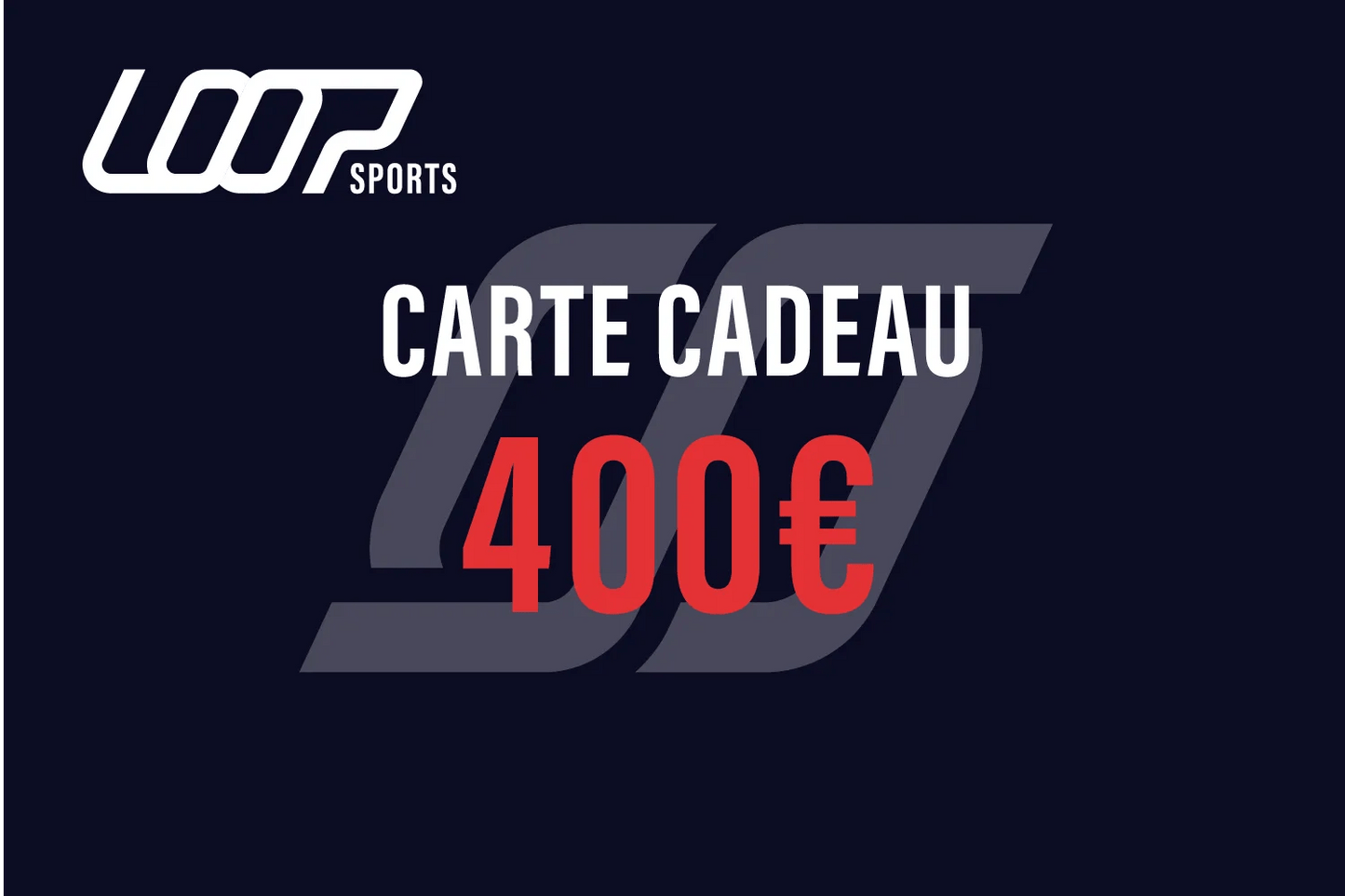 Carte Cadeau 400 € - Loop Sports