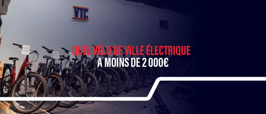 Quel vélo de ville électrique à moins de 2 000 € ?