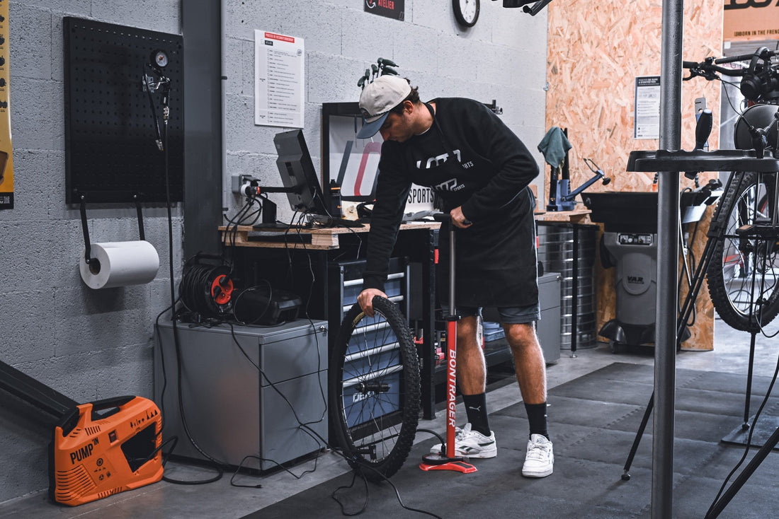 Comment choisir la pression de ses pneus de vélo ? - Loop Sports