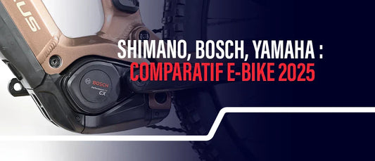 Shimano, Bosch, Yamaha : comparatif 2025 des moteurs e-bike