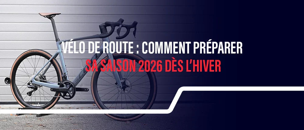 Vélo de route : comment préparer sa saison 2026 dès l’hiver