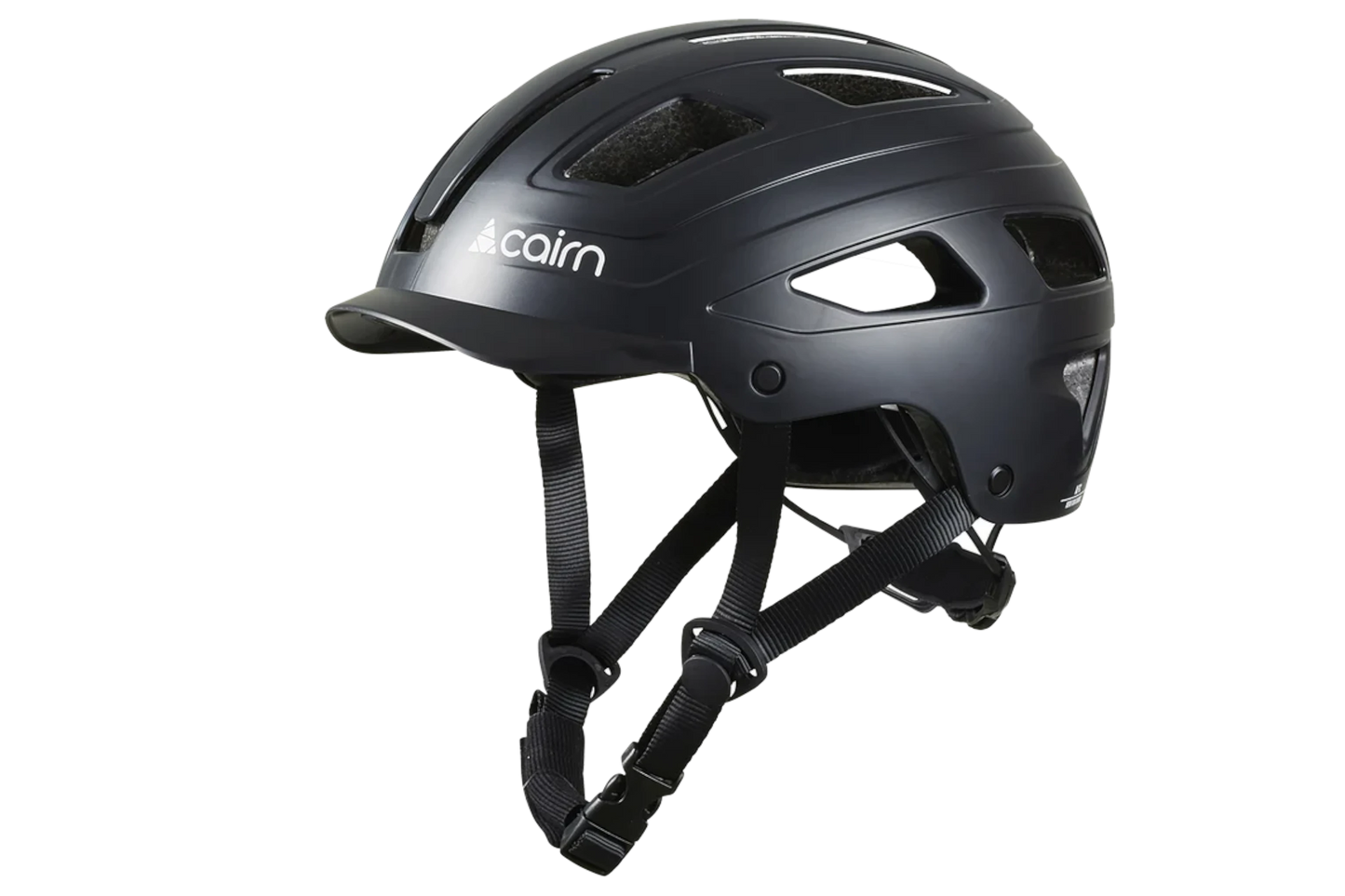 Casque Urbain Cairn Clarke Mat Black - L