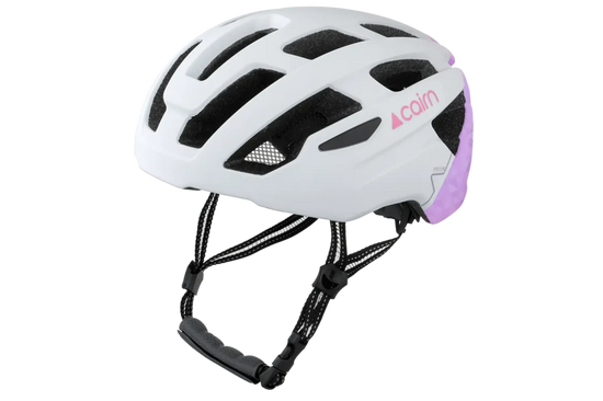 Casque junior Cairn Prism II J Mat White Facet - S