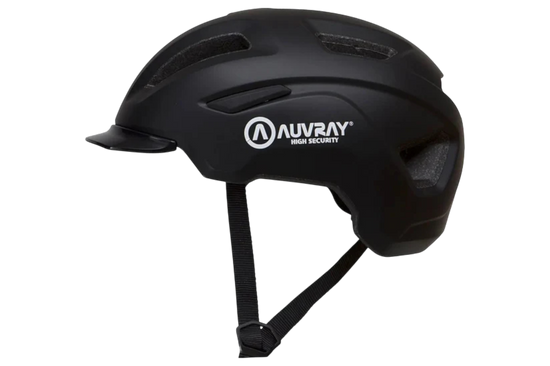 Casque Auvray Velo Reflex Noir - L