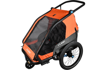 Remorque Vélo Cube Double CMPT | 2 Places