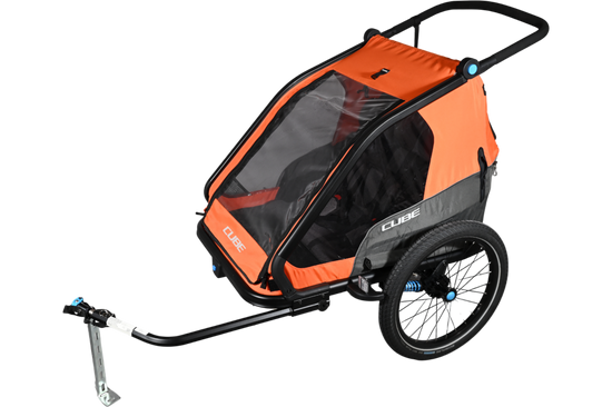 Remorque Vélo Cube Double CMPT | 2 Places