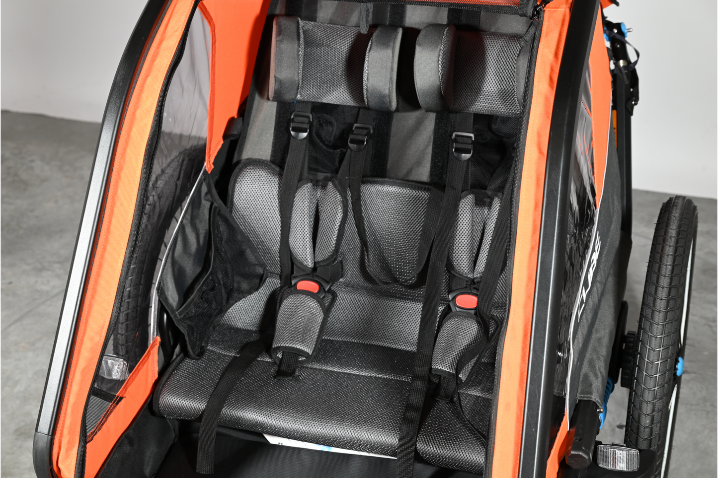 Remorque Vélo Cube Double CMPT | 2 Places