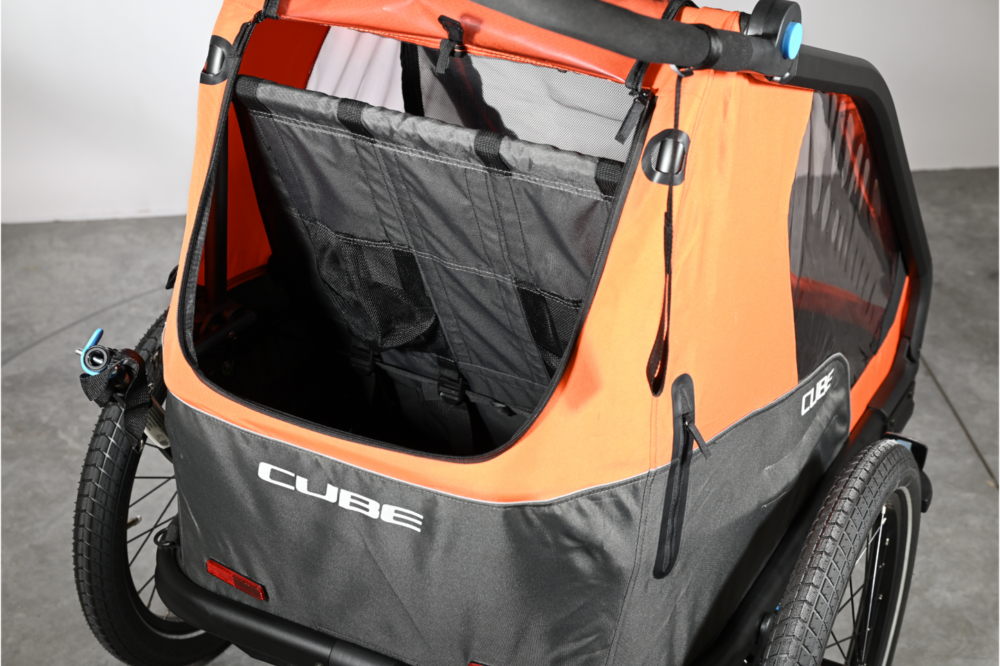 Remorque Vélo Cube Double CMPT | 2 Places