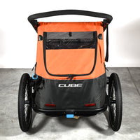 Remorque Vélo Cube Double CMPT | 2 Places