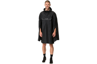 Poncho Vaude Valdipino Black - L