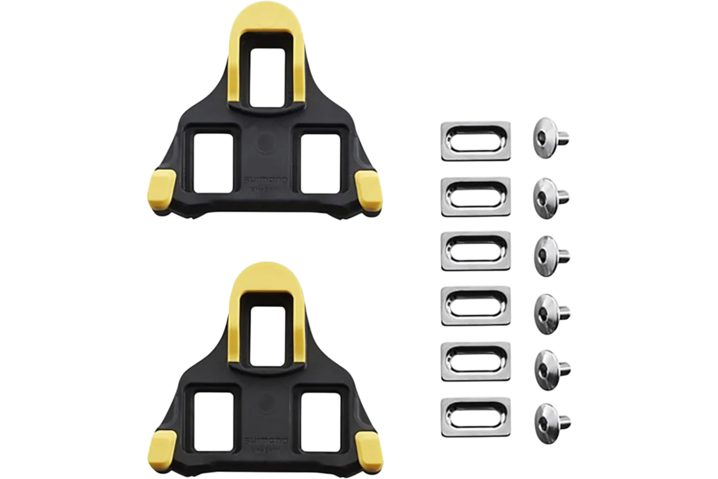 Paire Cales Route Shimano Jaune SM-SH11