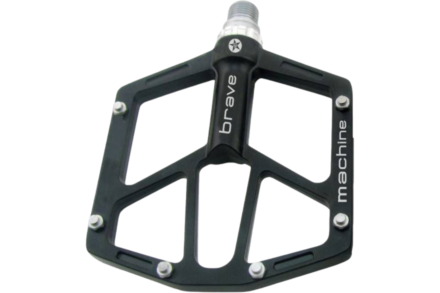 Paire Pédales VTT Brave Superthin Anti-Dérapante