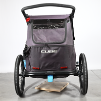 Remorque Vélo Cube Double CMPT | 2 Places