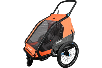 Remorque Vélo Cube Double CMPT | 2 Places