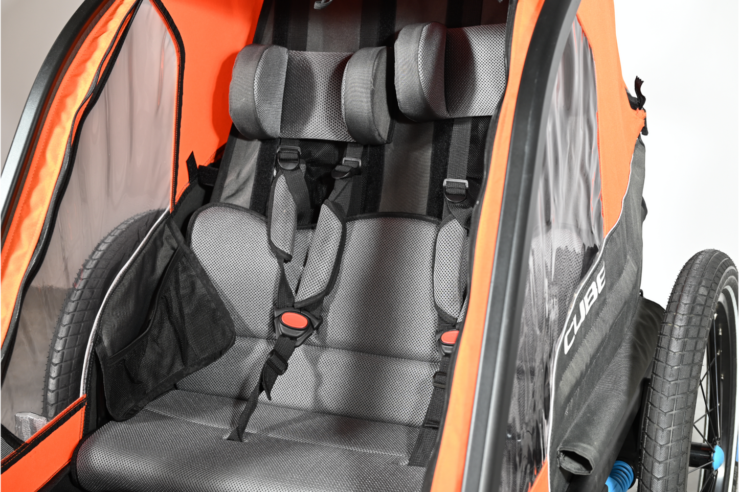 Remorque Vélo Cube Double CMPT | 2 Places