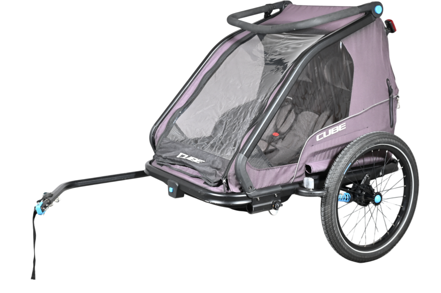 Remorque Vélo Cube Double CMPT | 2 Places