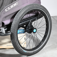 Remorque Vélo Cube Double CMPT | 2 Places