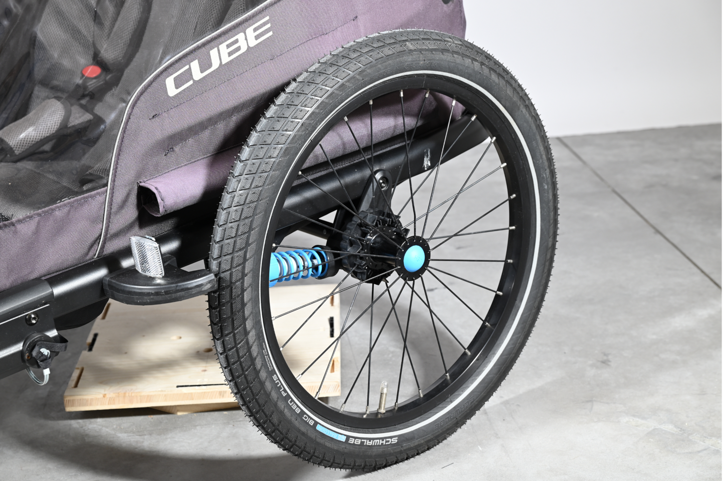 Remorque Vélo Cube Double CMPT | 2 Places