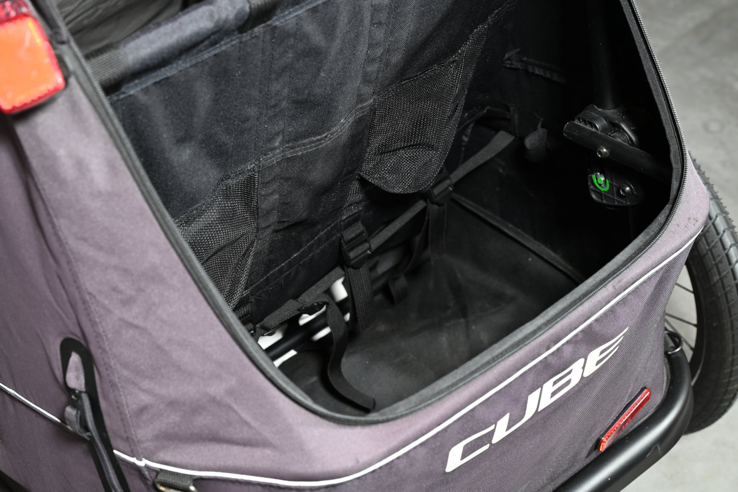 Remorque Vélo Cube Double CMPT | 2 Places