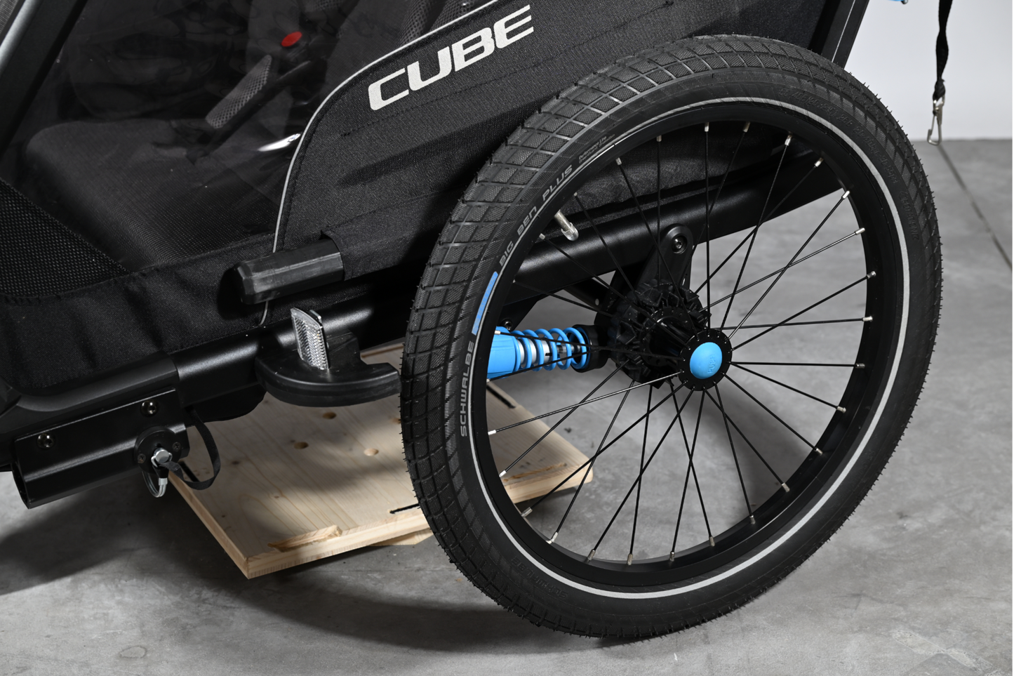 Remorque Vélo Cube Double CMPT | 2 Places