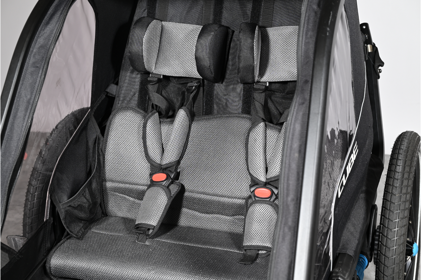 Remorque Vélo Cube Double CMPT | 2 Places