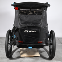 Remorque Vélo Cube Double CMPT | 2 Places