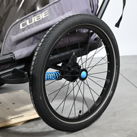 Remorque Vélo Cube Double CMPT | 2 Places
