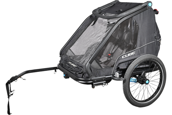 Remorque Vélo Cube Double CMPT | 2 Places