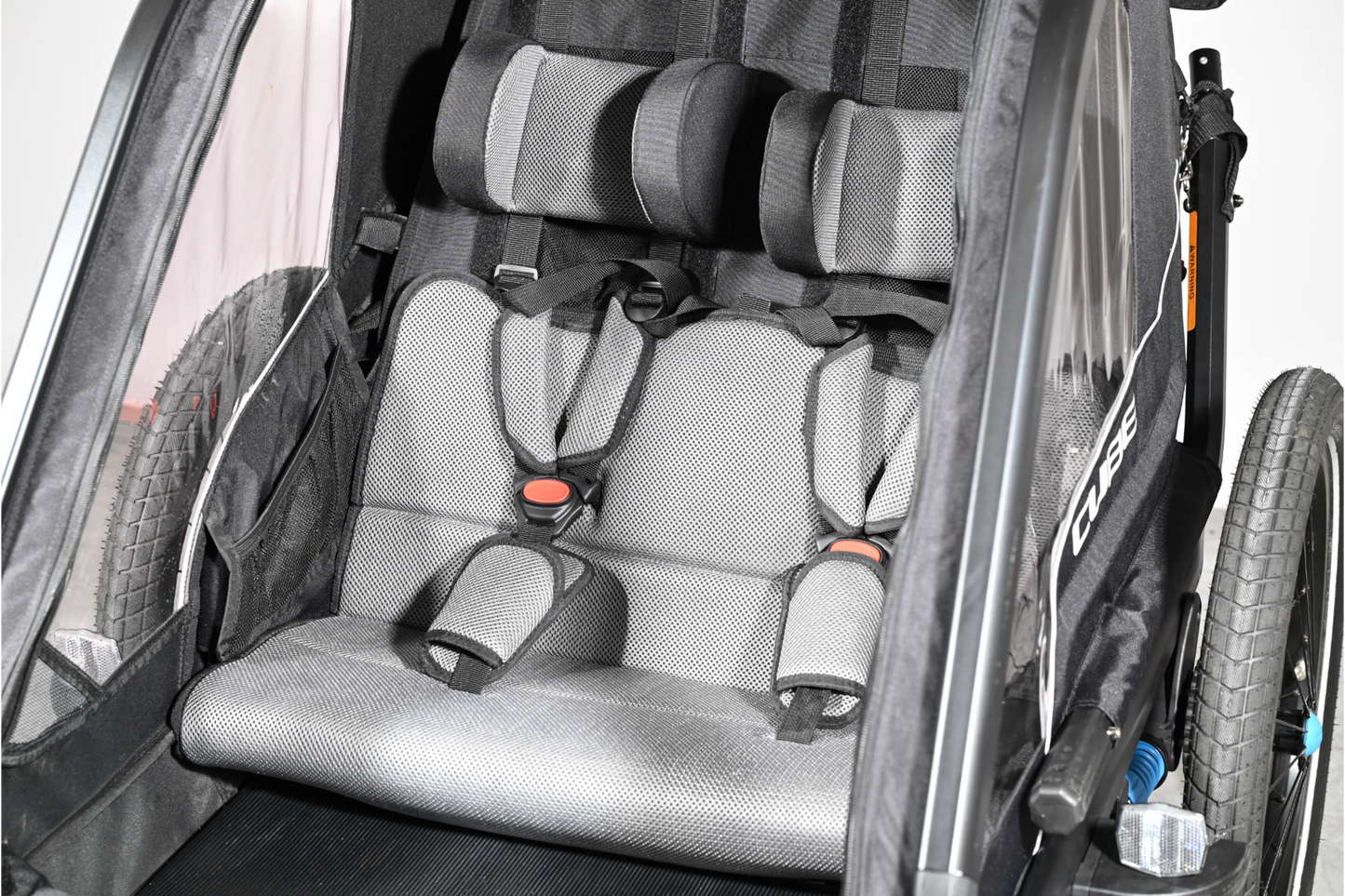 Remorque Vélo Cube Double CMPT | 2 Places