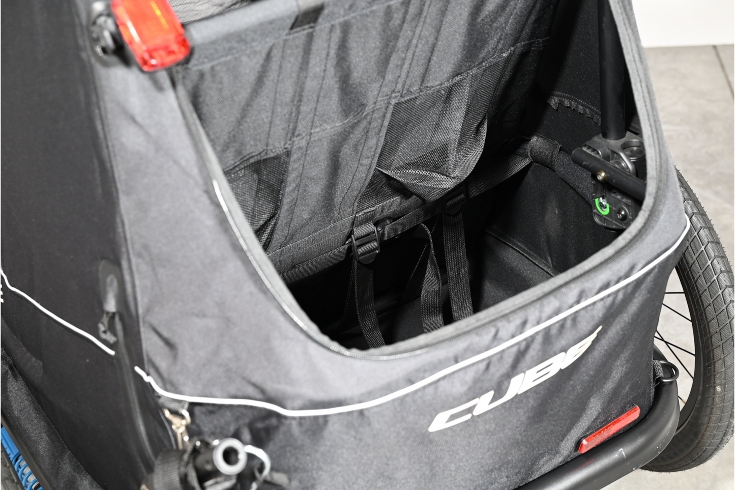 Remorque Vélo Cube Double CMPT | 2 Places