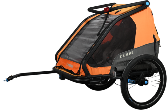 Remorque Vélo Cube Double CMPT | 2 Places