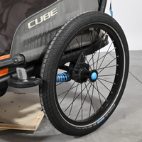 Remorque Vélo Cube Double CMPT | 2 Places