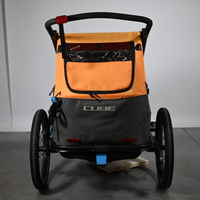Remorque Vélo Cube Double CMPT | 2 Places