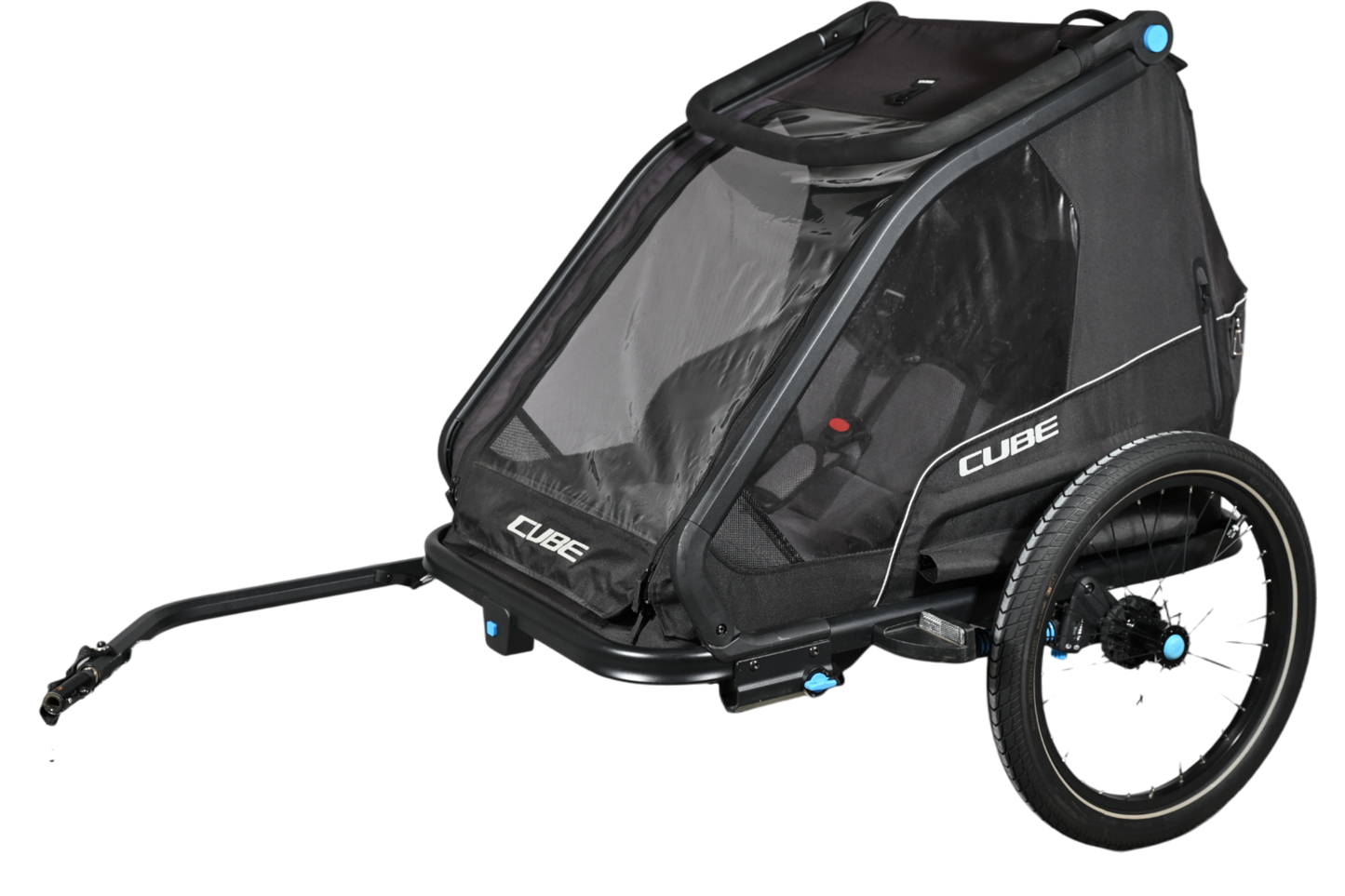 Remorque Vélo Cube Double CMPT | 2 Places