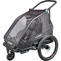 Remorque Vélo Cube Double CMPT | 2 Places