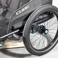 Remorque Vélo Cube Double CMPT | 2 Places