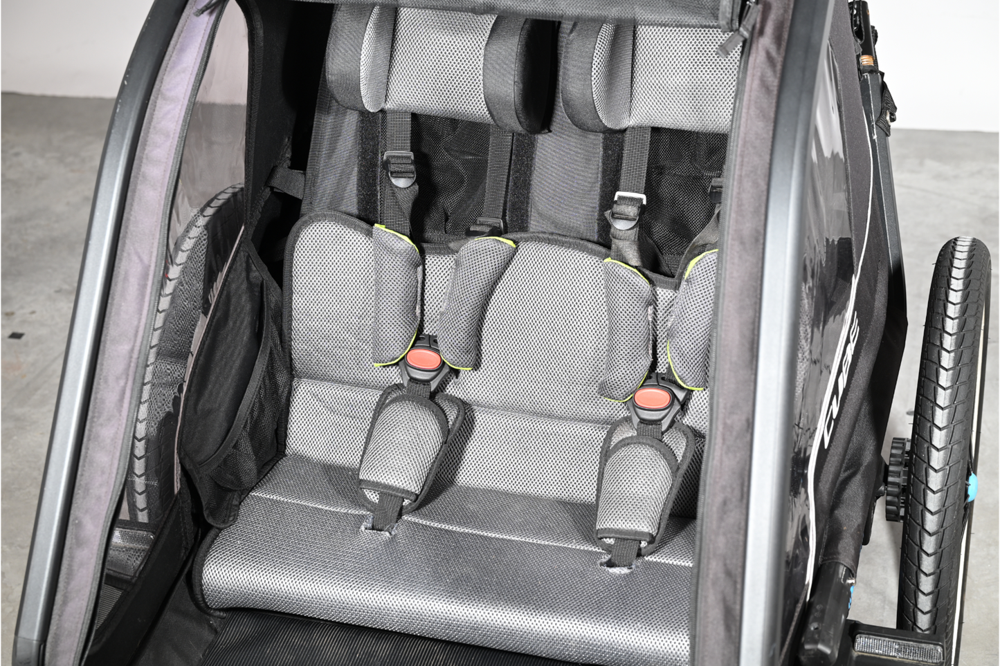 Remorque Vélo Cube Double CMPT | 2 Places