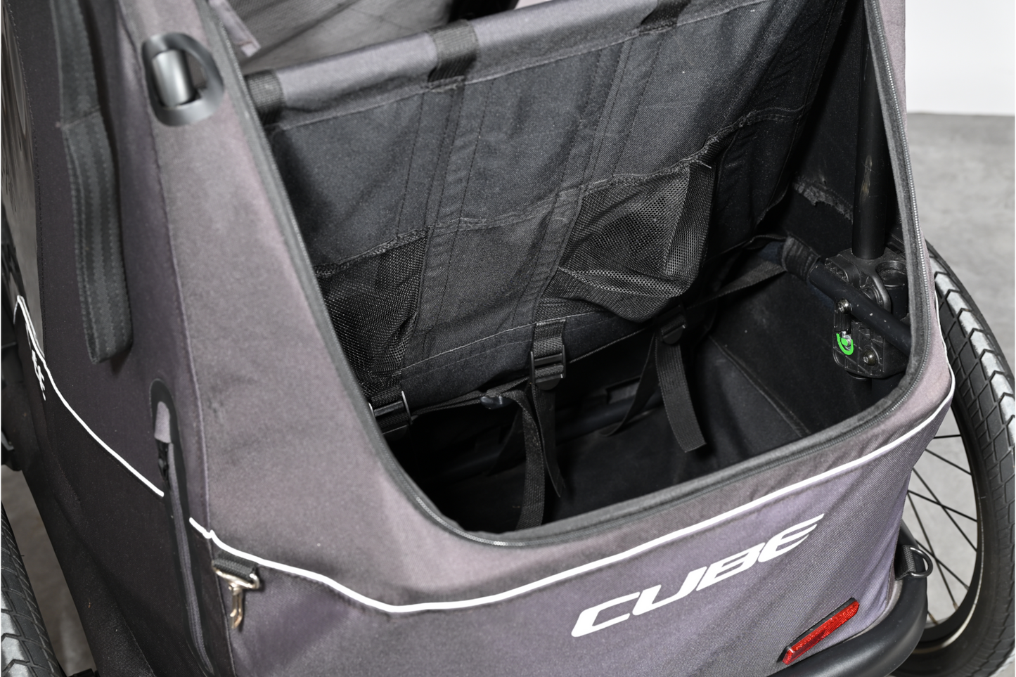 Remorque Vélo Cube Double CMPT | 2 Places