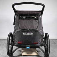 Remorque Vélo Cube Double CMPT | 2 Places