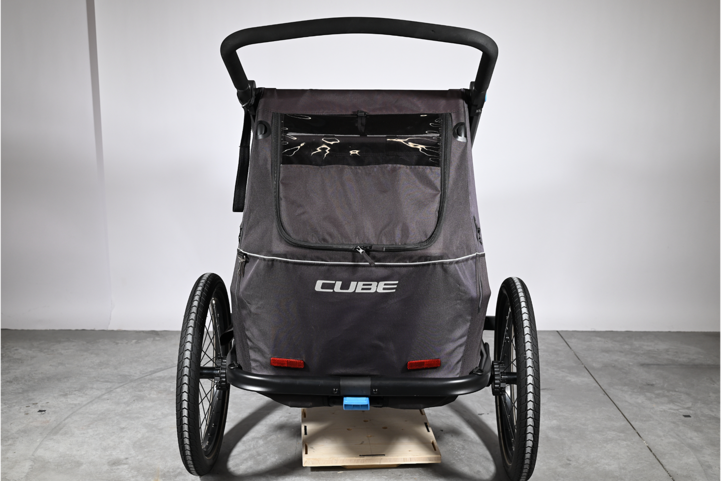 Remorque Vélo Cube Double CMPT | 2 Places