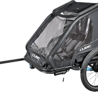 Remorque Vélo Cube Double CMPT | 2 Places