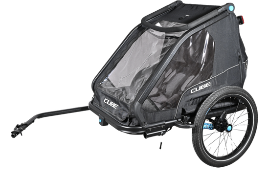 Remorque Vélo Cube Double CMPT | 2 Places