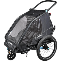 Remorque Vélo Cube Double CMPT | 2 Places