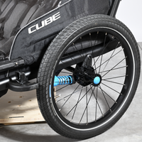 Remorque Vélo Cube Double CMPT | 2 Places