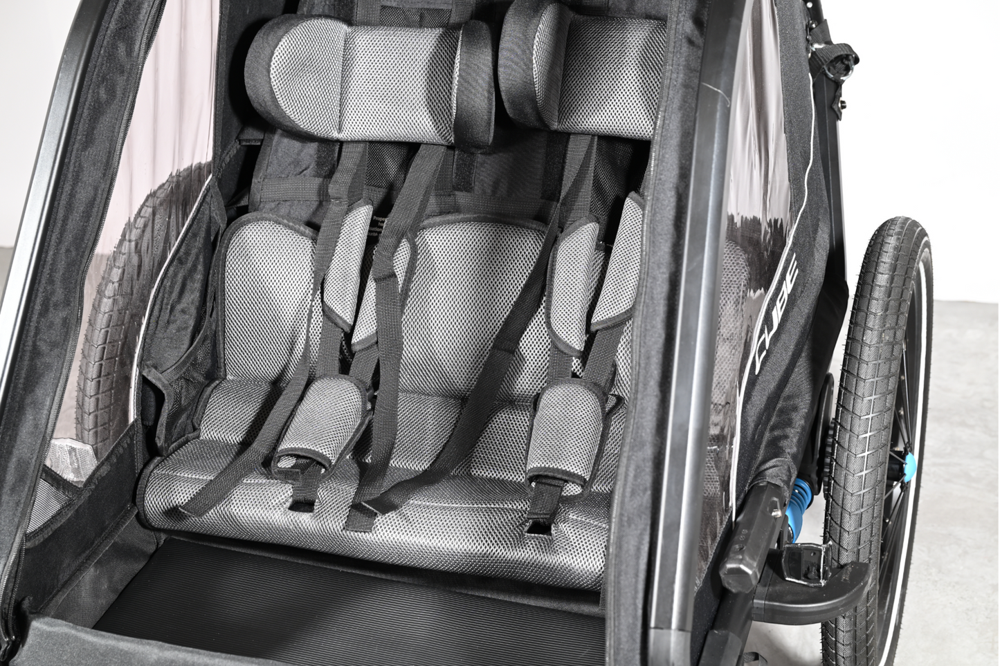 Remorque Vélo Cube Double CMPT | 2 Places